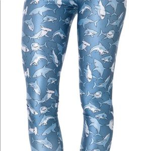 Blackmilk Mr Shark Leggings